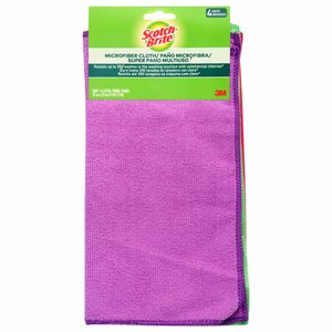 Paños SCOTCH BRITE microfibra multiusos (4 und)
