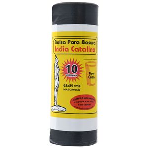 Bolsa para basura INDIA CATALINA resistente 65x89 cm