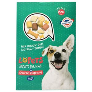 Galletas para perros LOPETS horneadas mix (200 gr)
