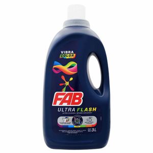 Detergente líquido FAB ultra color (3000 ml)