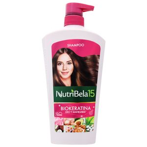 Shampoo NUTRIBELA biokeratina (750 ml)
