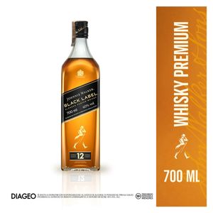 Johnnie Walker Black Label whisky escocés 700 ml