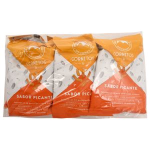 Pasaboca Monteroj Cornit Maiz Picant 27 g X6