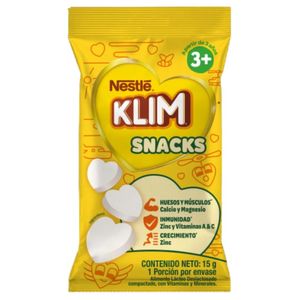 Alimento lácteo KLIM compactado vitaminas y minerales (15 gr)
