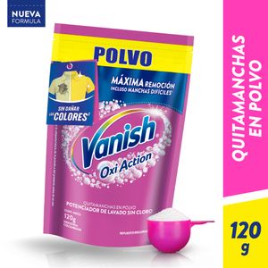 Quitamanchas Vanish polvo rosa 120g