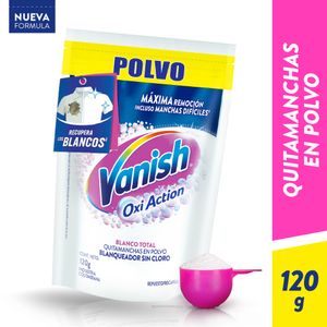 Quitamanchas Vanish polvo blanco 120g