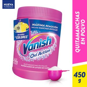 Quitamanchas Vanish polvo rosa 450g