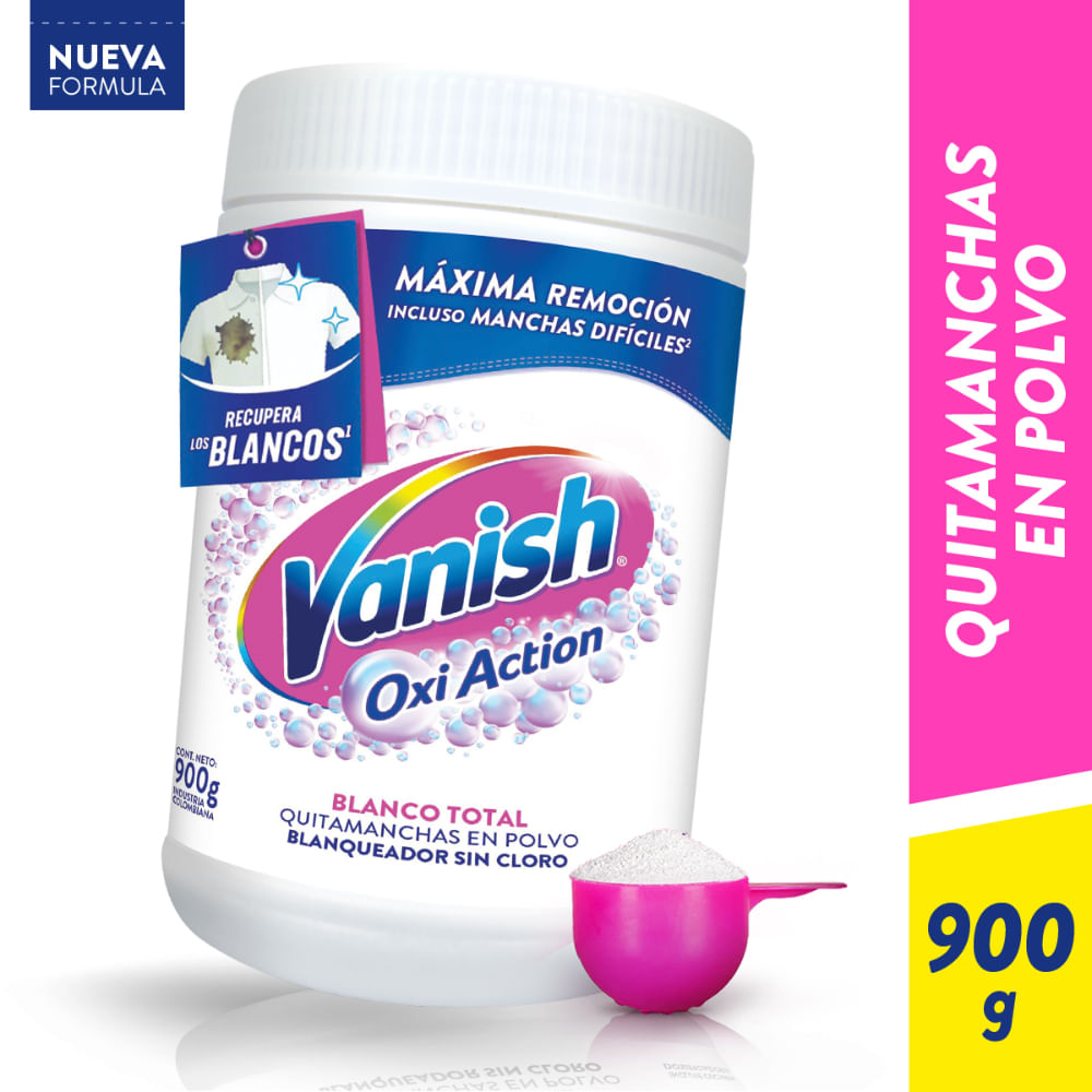 Quitamanchas Vanish polvo blanco 900g