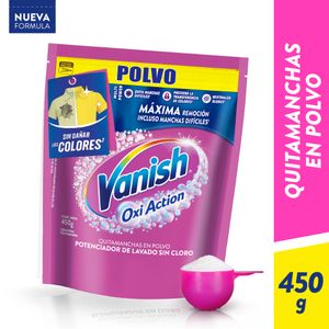 Quitamanchas Vanish polvo rosa 450g