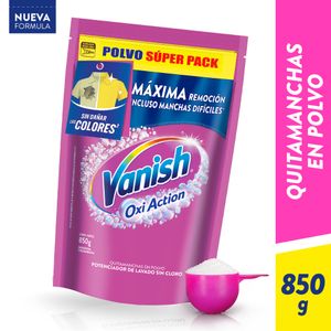 Quitamanchas Vanish polvo rosa 850g