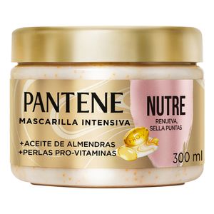 Mascarilla para cabello Pantene Nutre y Sella Puntas 300 Ml