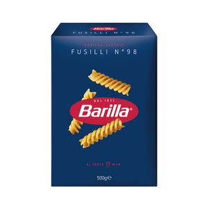Pasta Barilla Fusilli Integral 500 G
