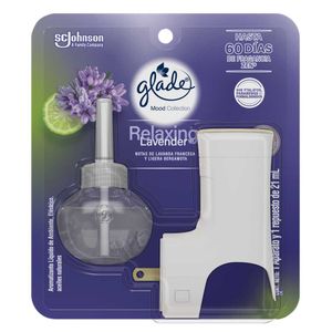 Glade Aceite Aparato + Repuesto Relaxing Lavender x 21 ml
