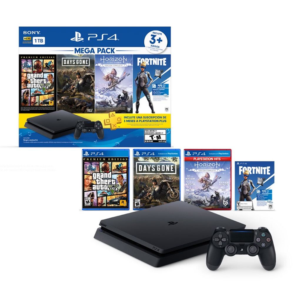 ps4 mega pack 1tb slim