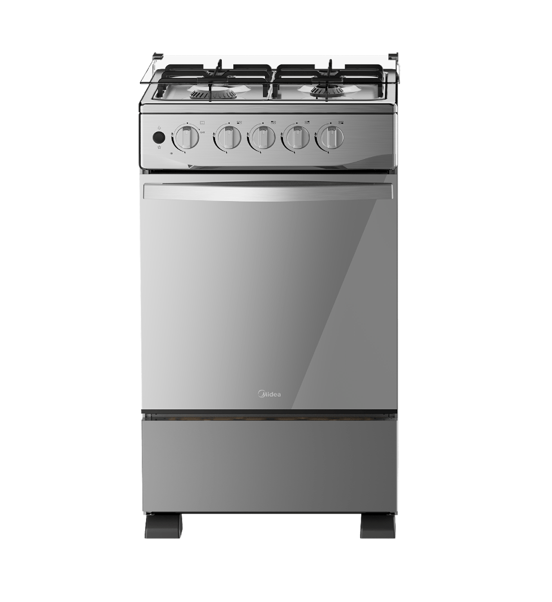 Imagen de Estufa de Piso Midea 20" con Gratinador High inox MGS20FS1LFAWMSS-CO