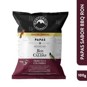 Papas monterojo bbq ron viejo caldas x100g