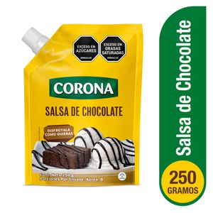 Salsa de chocolate CORONA doy pack (250 gr)