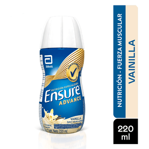Ensure Advance Vainilla con Proteína + HMB Líquido 220 Ml