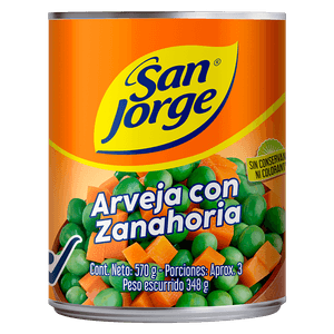 Arveja San Jorge Con Zanahoria 570 G