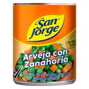 Arveja San Jorge Con Zanahoria 280 G