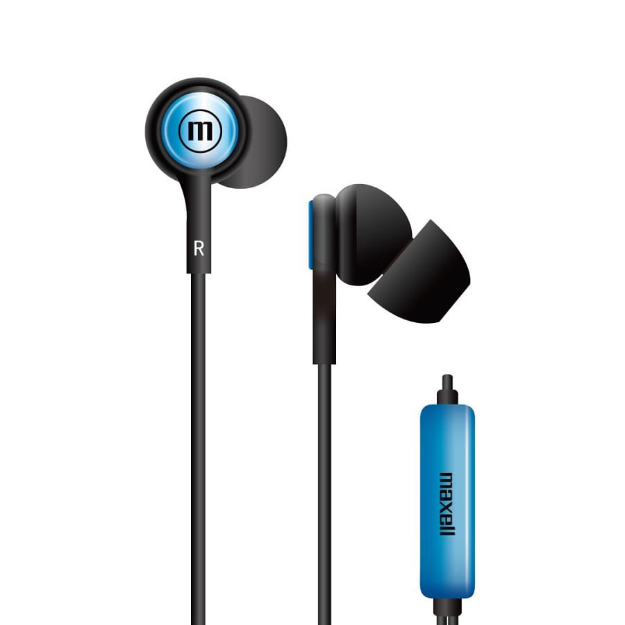 Imagen de Audífonos Maxell In Ear Stereo Azul Audífonos MAXELL In-Tips In Ear Stereo - Azul