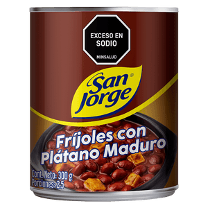 Frijol San Jorge Con Plátano Maduro 300 G