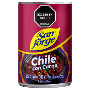 Chile San Jorge Con Carne 300 G