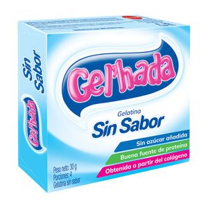 Gelatina Gel'Hada Sin Sabor 30 G