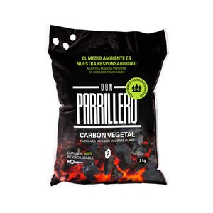 CARBON DON PARRILLERO VEGETAL 2kg