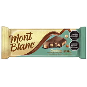 Choc Montblanc Avellana 60 g