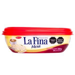 Margarina Esparcible La Fina con Sal 250 G