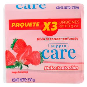 Jab Suppra Care Dulc Tentacion 110 g X3Un