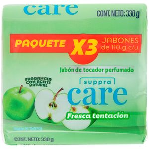 Jab Suppra Care Fres Tentacion 110 g X3Un