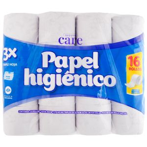 Papel Higienico Suppra Care Bco Ecn 3H 20M X16
