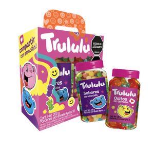 Gomitas TRULULU recubrimiento confitado frutal (300 gr)