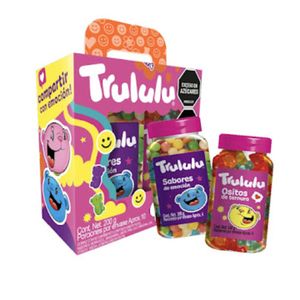 Gomitas TRULULU recubrimiento confitado frutal (200 gr)
