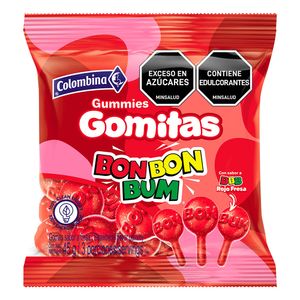 Gomitas BON BON BUM sabor a fresa (45 gr)