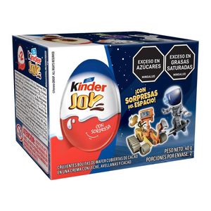 Kinder Joy Azul X2 UND