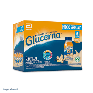 Bebida Glucerna Vainilla 237 Ml X6 Unds Precio Especial