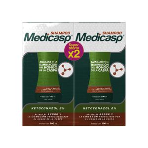 Shampoo Medicasp 100 Ml X2 Unds
