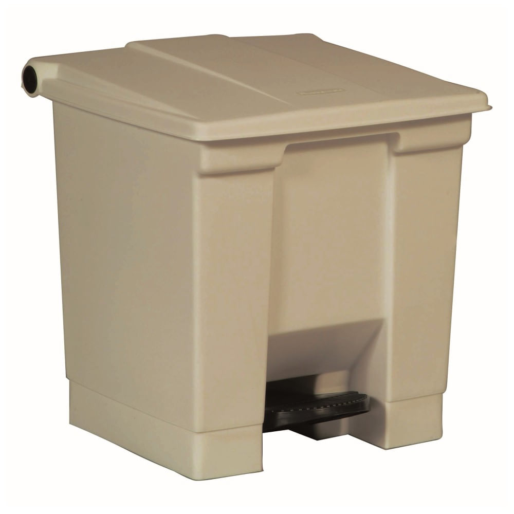Imagen de Papelera de Pedal Rubbermaid 30 litros Beige FG614300BEIG