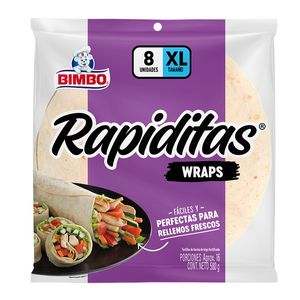 Tortillas wraps blanca Bimbo X8 Und (580 g)