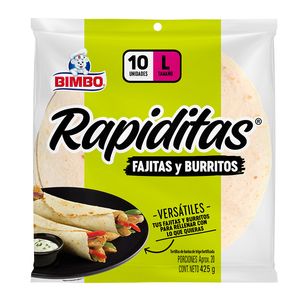 Tortillas fajitas grandes Bimbo X10 Und (426 g)