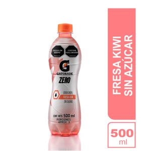 Bebida GATORADE Sin Azúcar sabor a Fresa Kiwi 500 ml