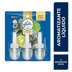 Ambtador Glade S. Nieve Rpto X3 X63Ml