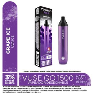 Vapeador Vuse Go Max Grape Ice