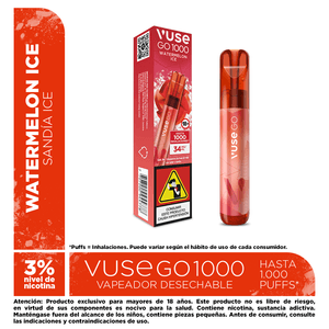 Vapeador Vuse Go 1000 Watermelon Ice