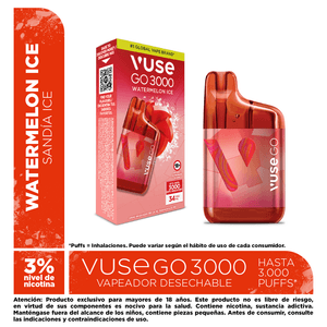 Vapeador Vuse Go 3000 Watermelon Ice