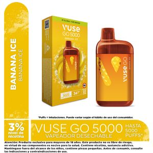 Vapeador Vuse Go 5000 Banana Ice
