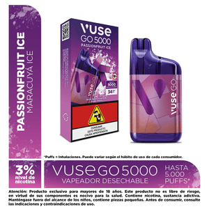 Vapeador Vuse Go 5000 Passionfruit Ice